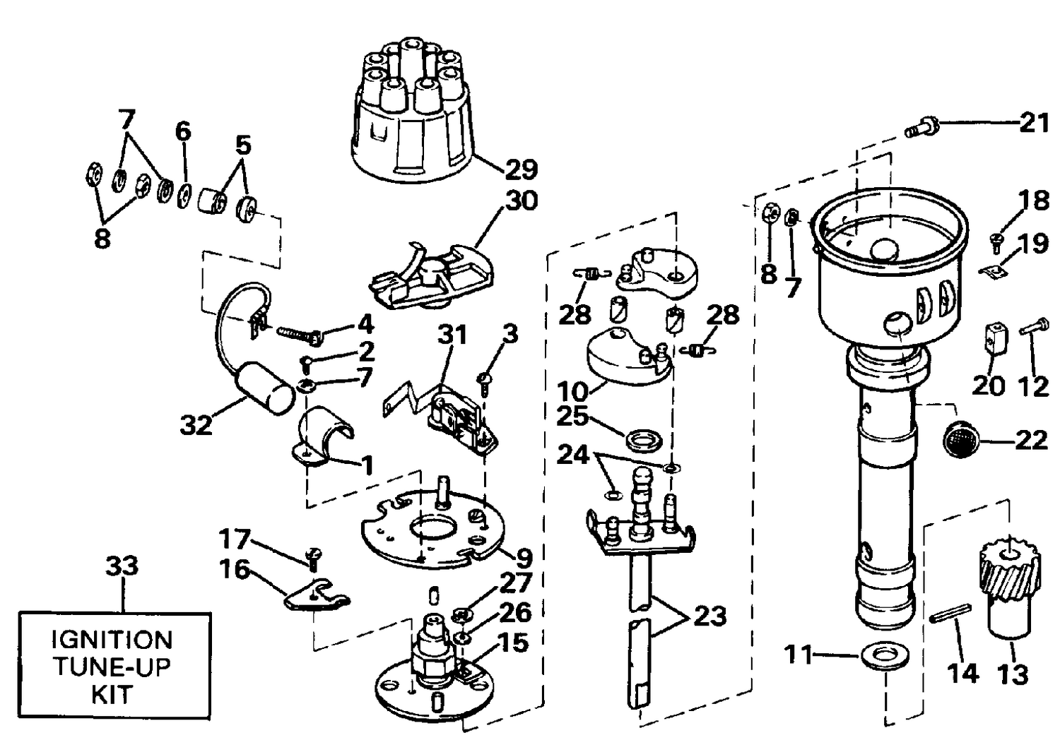 DISTRIBUTOR - MALLORY YL670AV