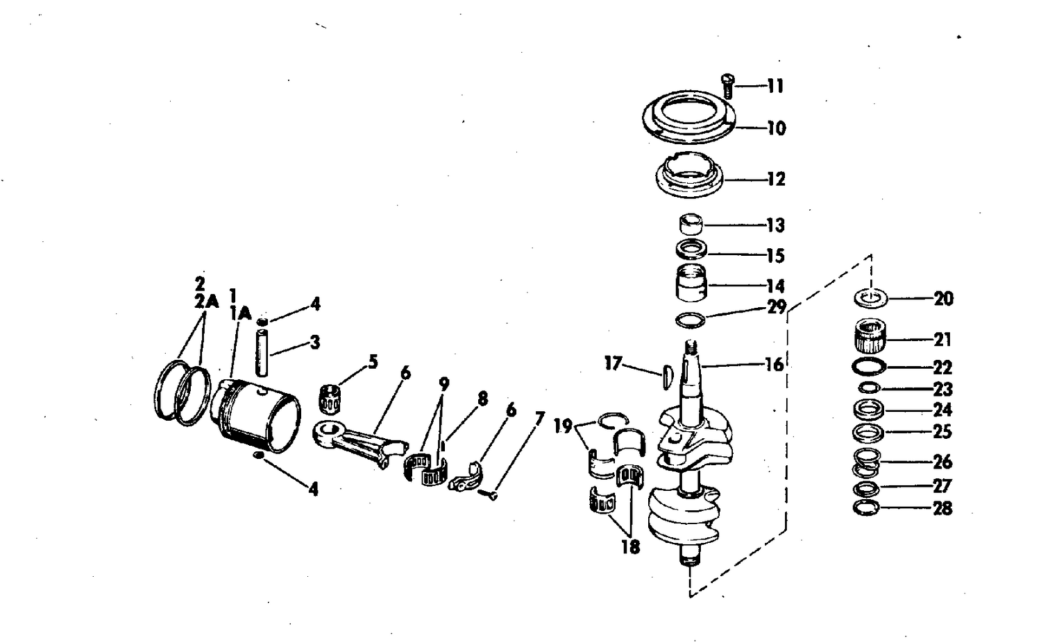 CRANKSHAFT & PISTON
