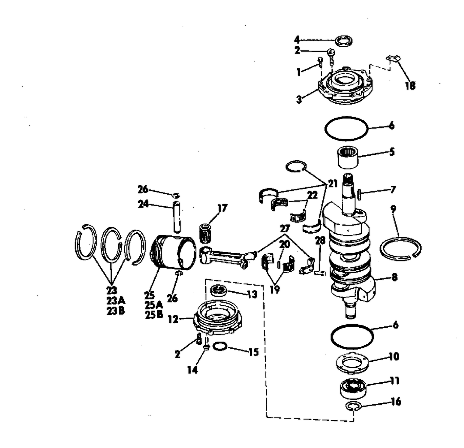 CRANKSHAFT & PISTON