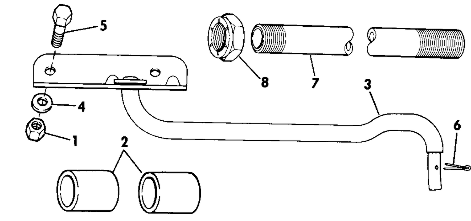 TILT TUBE STEERING KIT - 9.9, 15