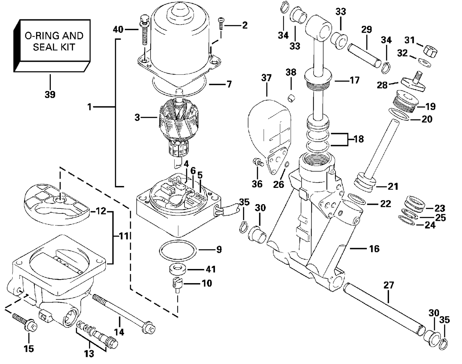 POWER TRIM/TILT HYDRAULIC