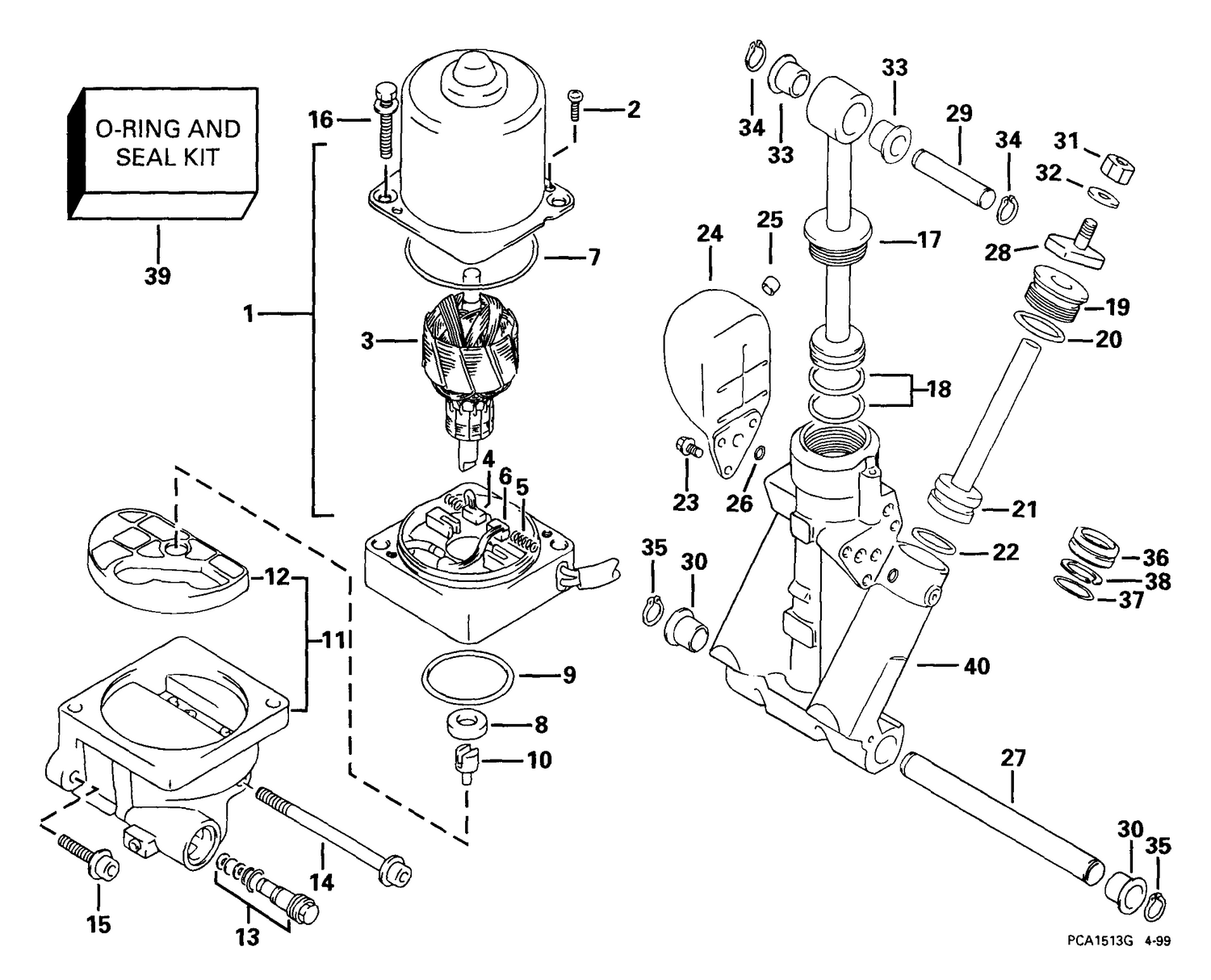 POWER TRIM/TILT HYDRAULIC