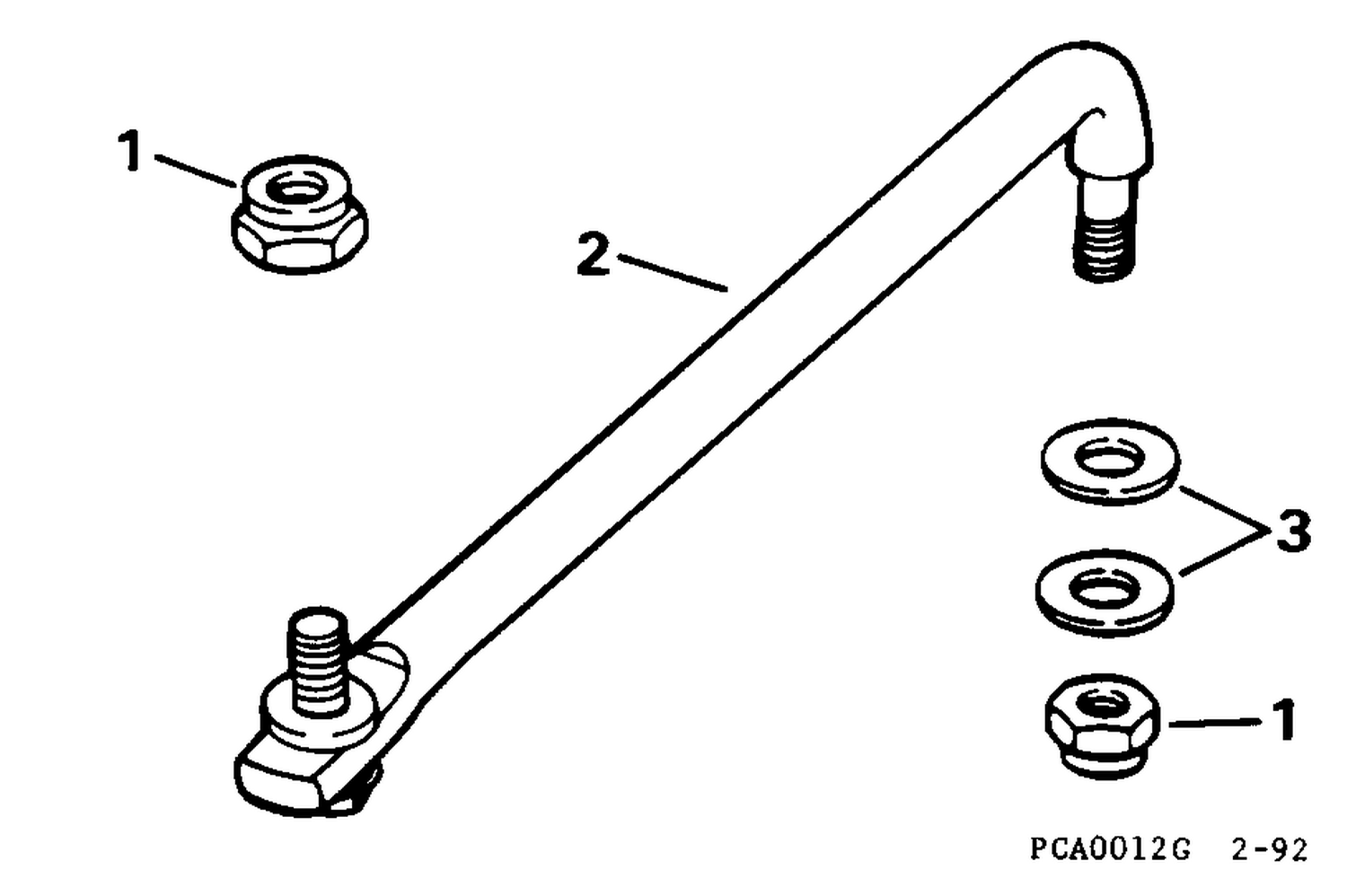 STEERING LINK KIT (WITH POWER TRIM & TILT)