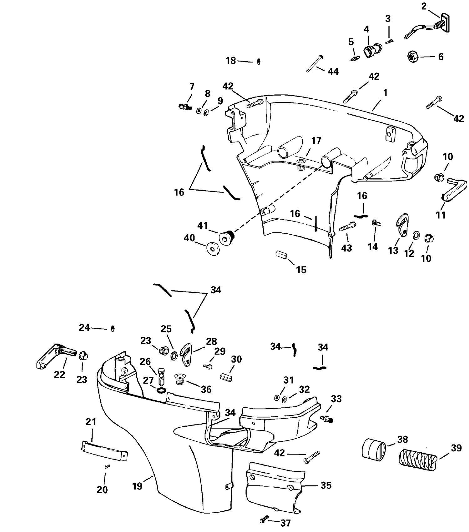 LOWER ENGINE COVER