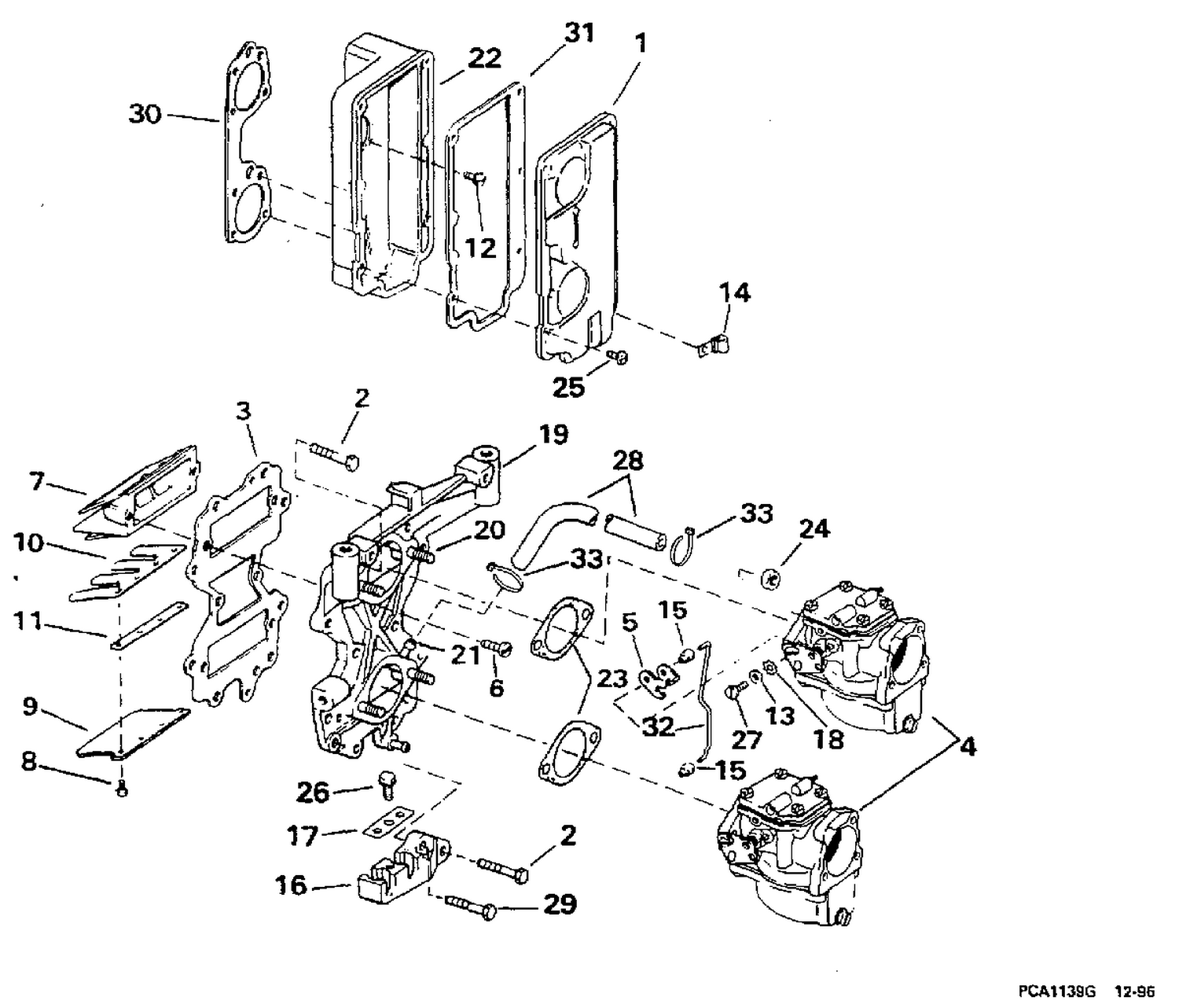 INTAKE MANIFOLD & AIR SILENCER