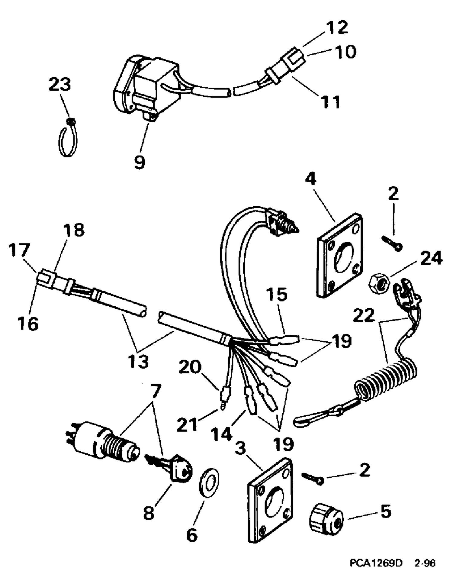 IGNITION SWITCH & REMOTE STOP SWITCH
