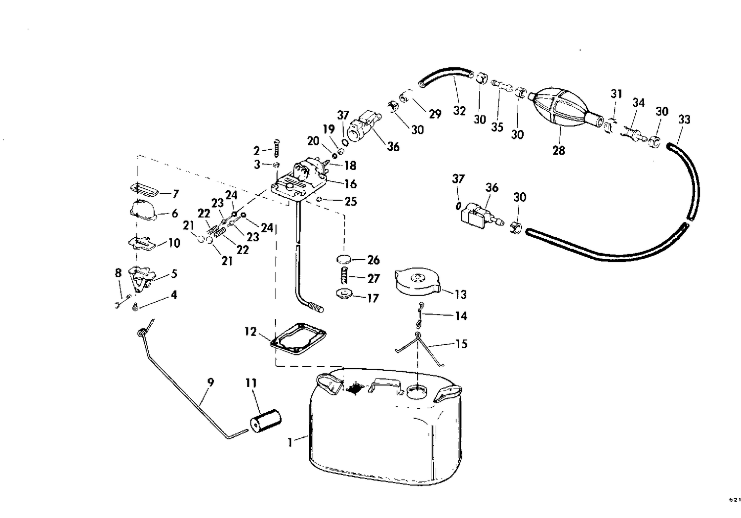 FUEL TANK-6 GALLON