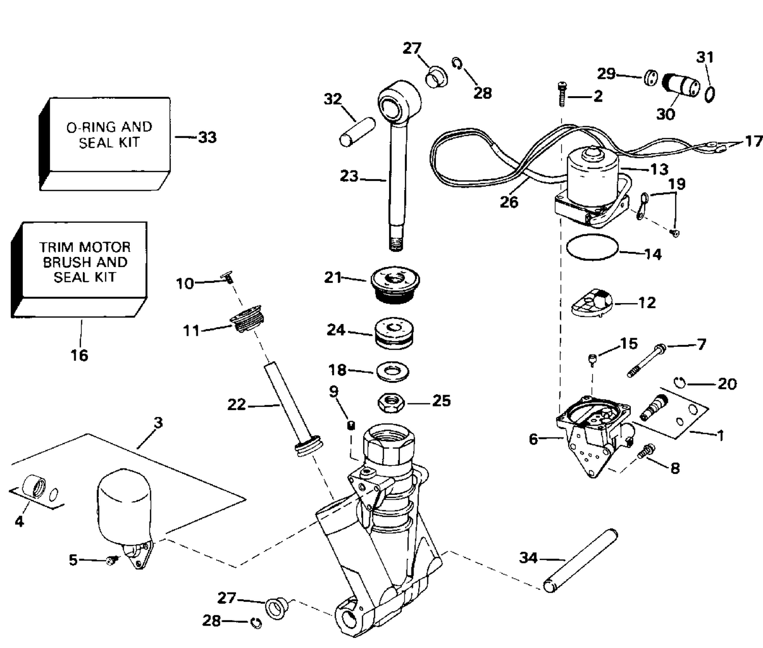 POWER TRIM/TILT HYDRAULIC ASSEMBLY