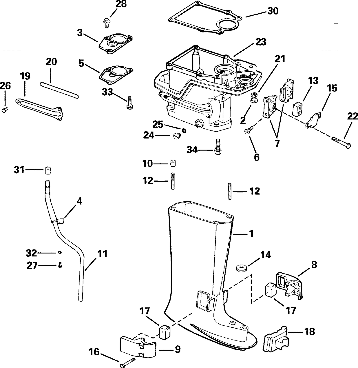 EXHAUST HOUSING