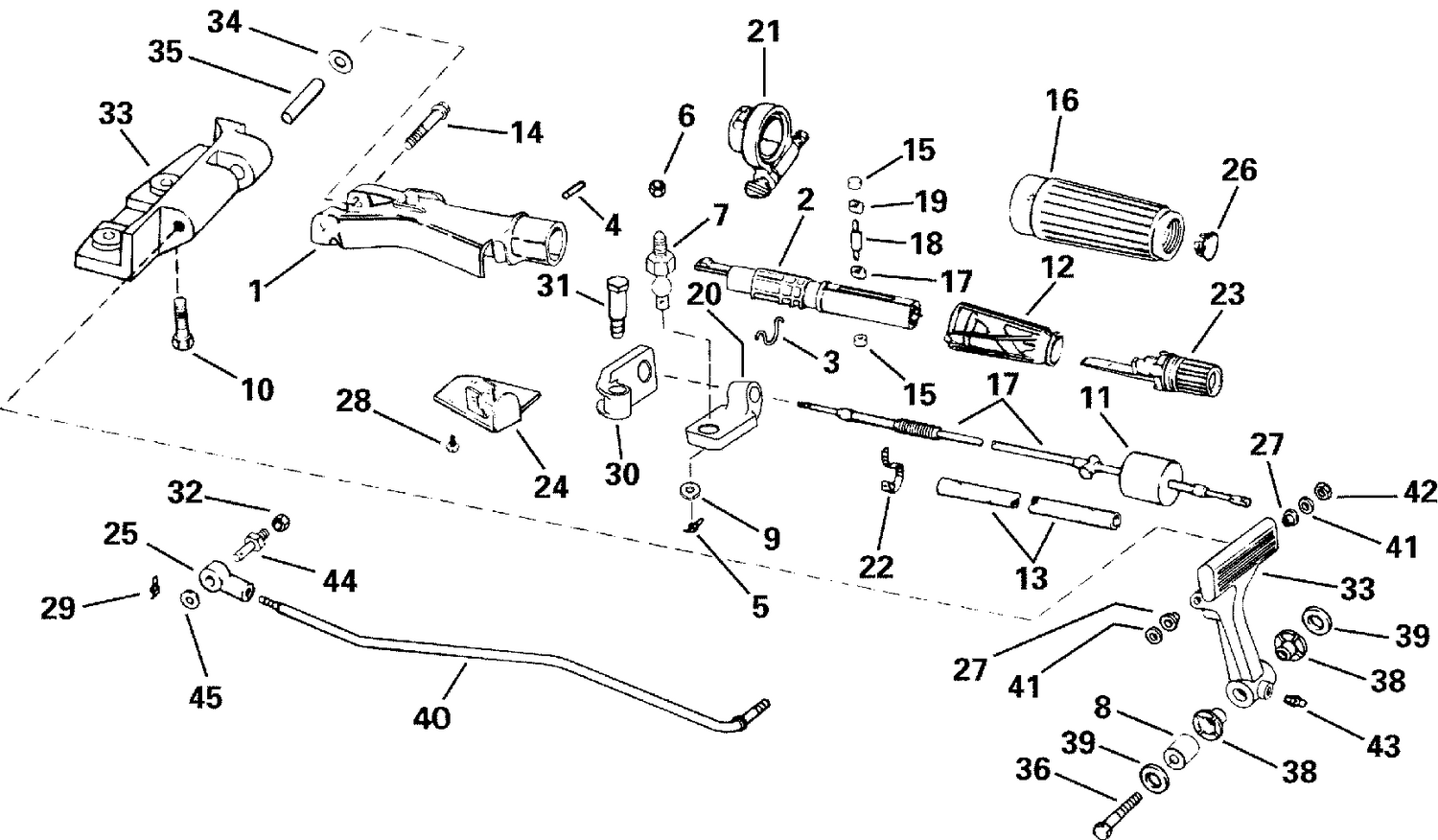 STEERING & SHIFT HANDLE