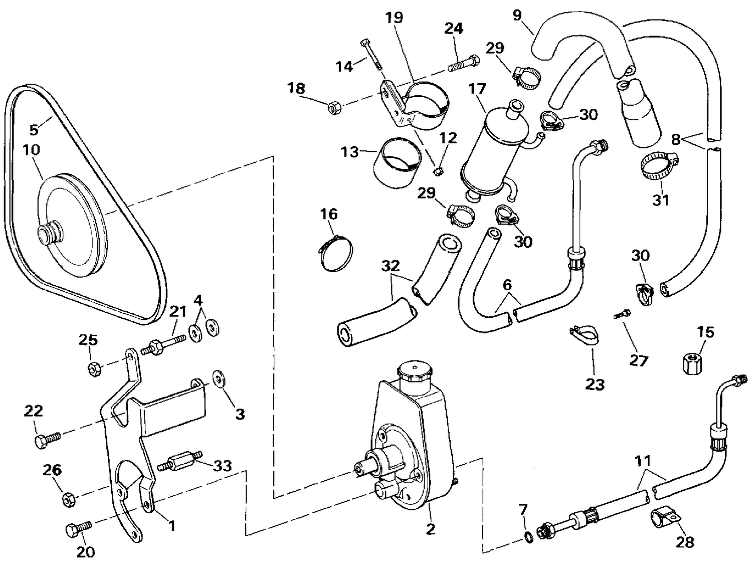 POWER STEERING PUMP