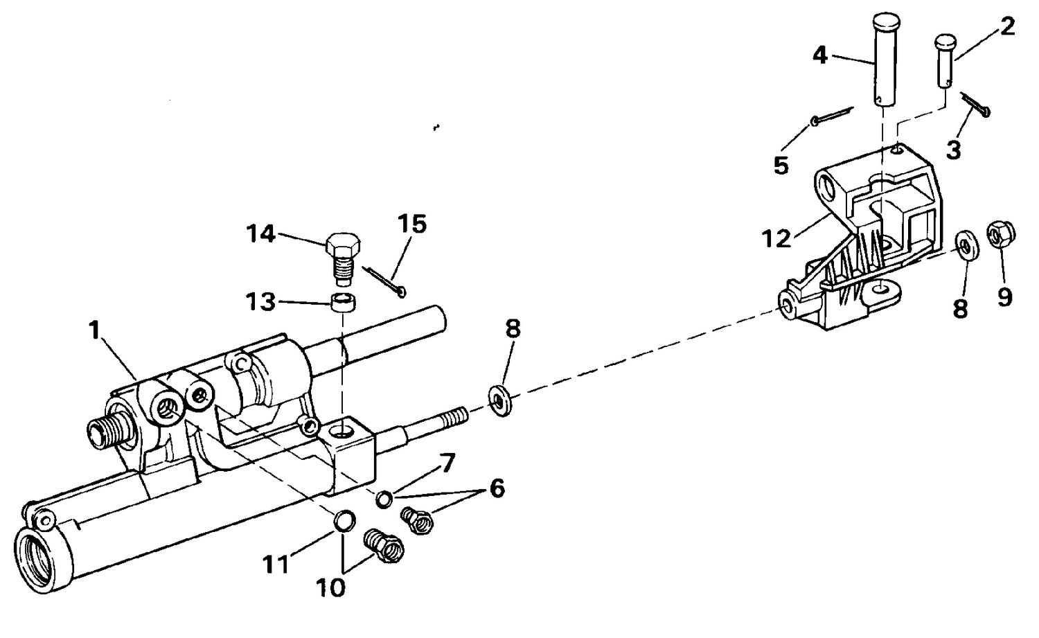 POWER STEERING CYLINDER