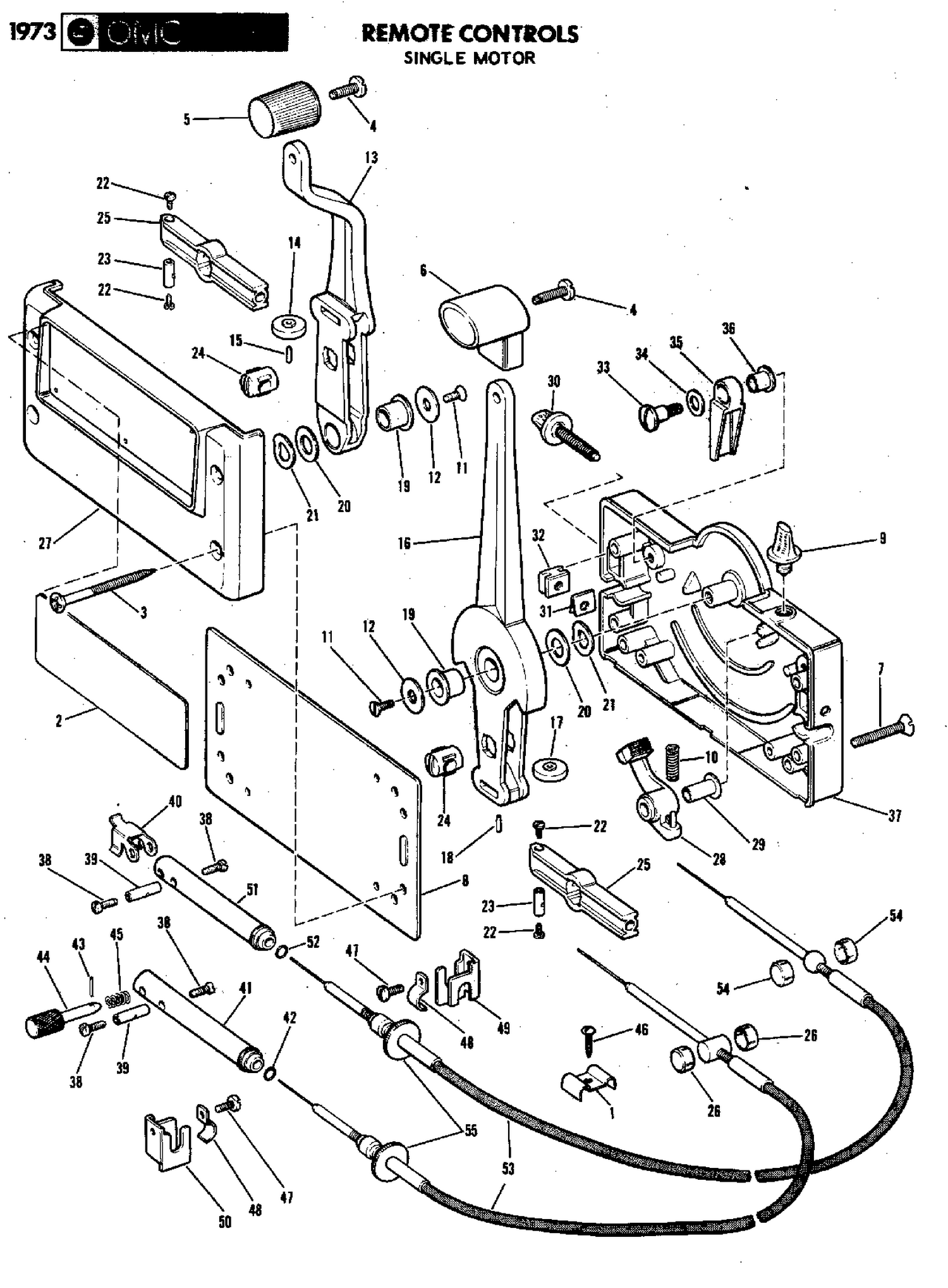 REMOTE CONTROLS SINGLE MOTOR