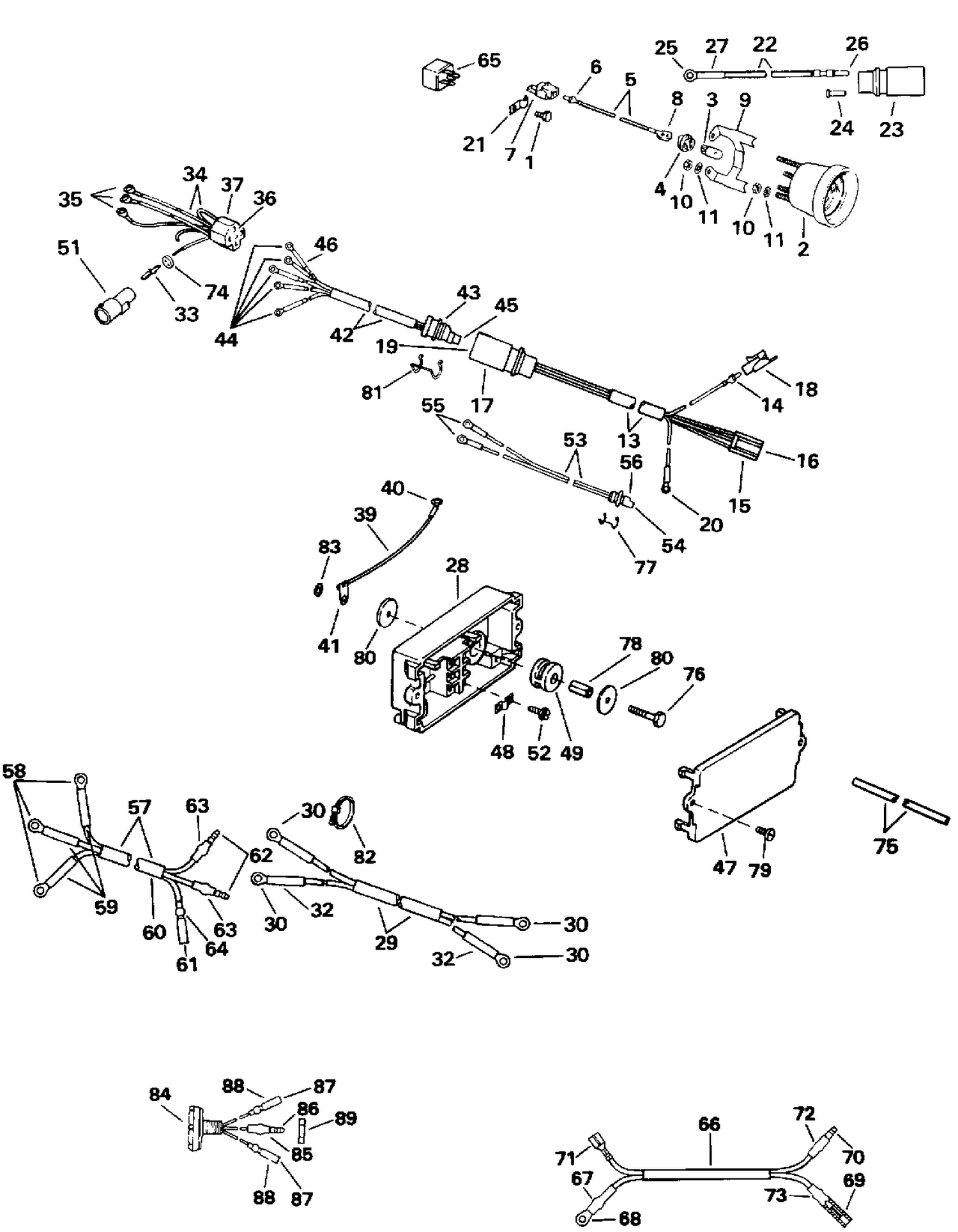 POWER TRIM/TILT ELECTRICAL