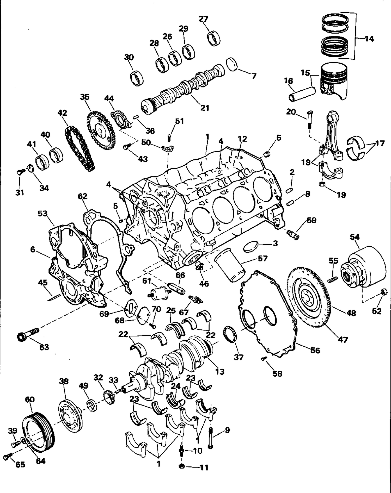 CRANKCASE - 5.0 LITRE