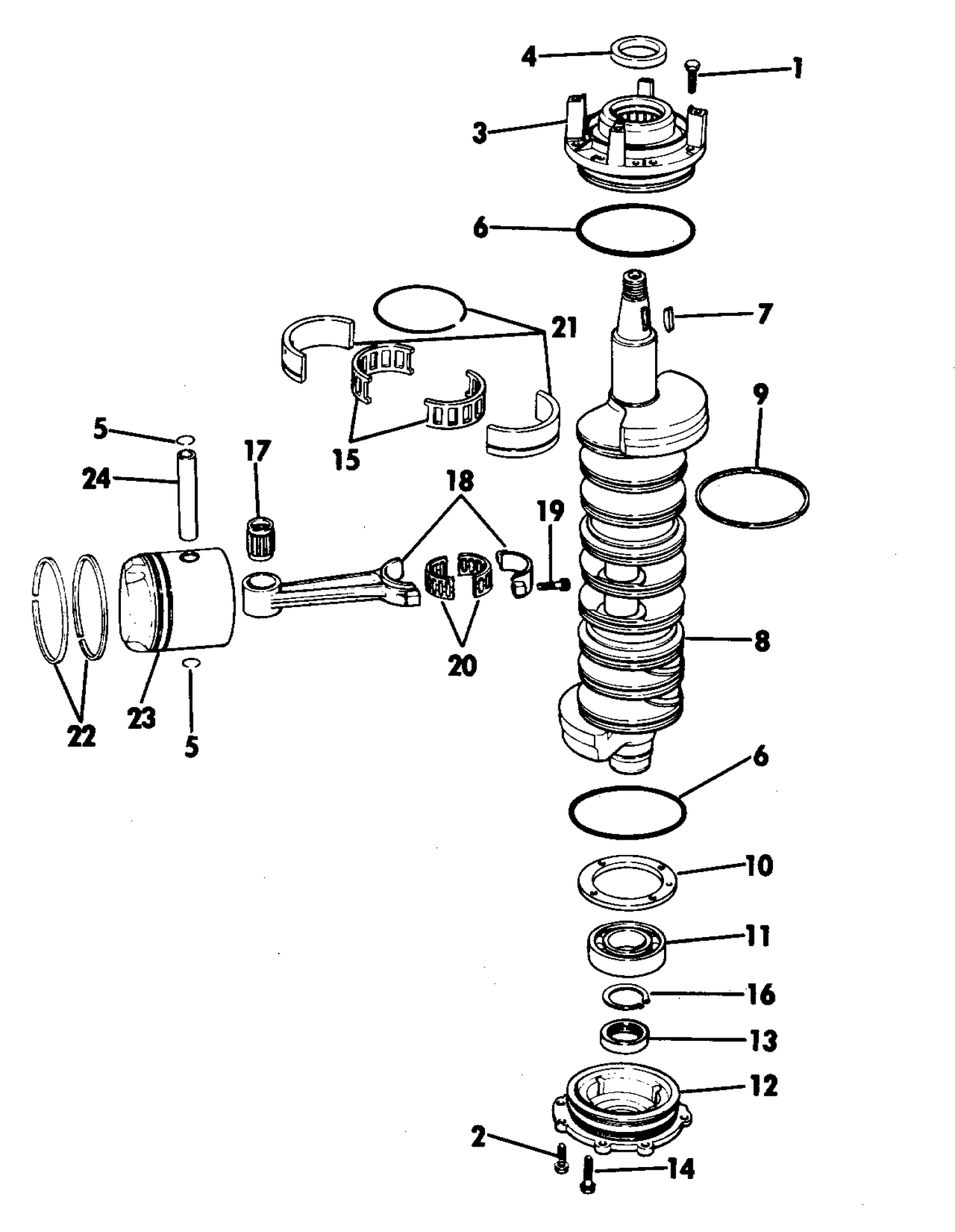 CRANKSHAFT & PISTON