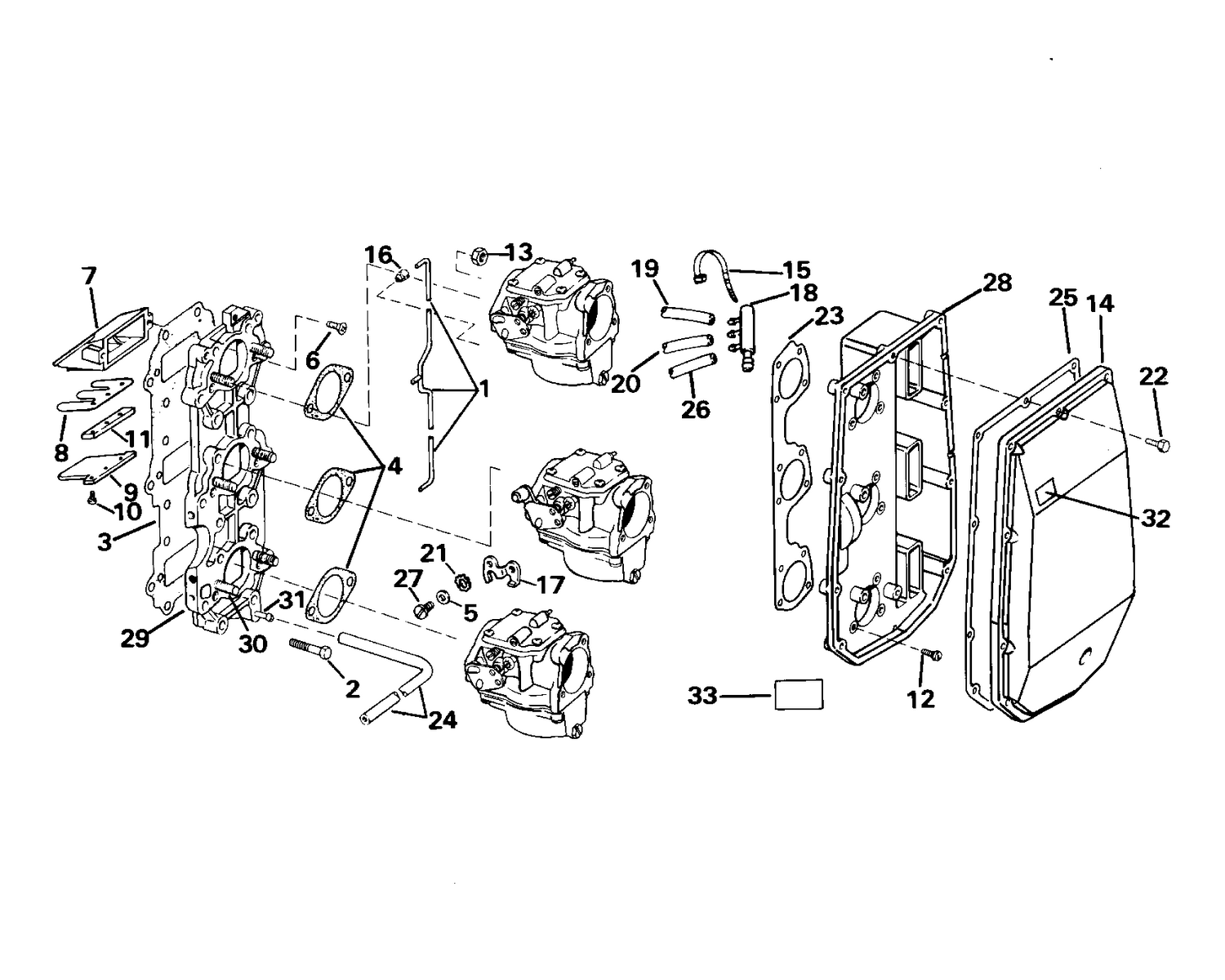 INTAKE MANIFOLD AND AIR SILENCER