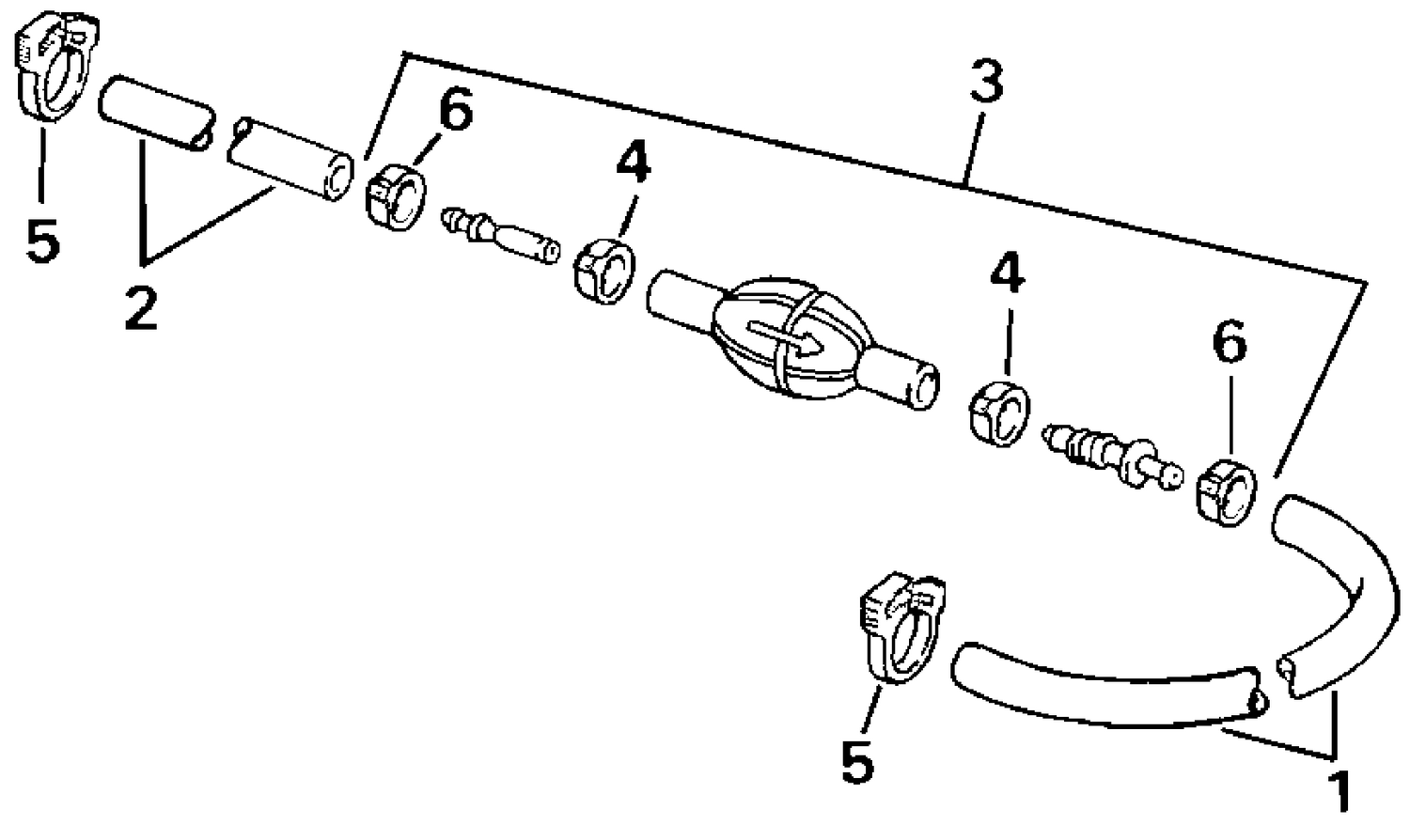 PRIMER BULB - 3/8 IN. I.D. HOSE