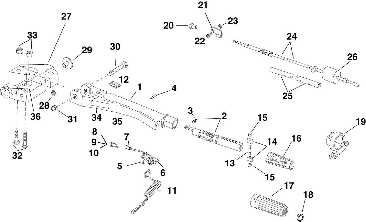 06-6_TILLER ARM (DR)