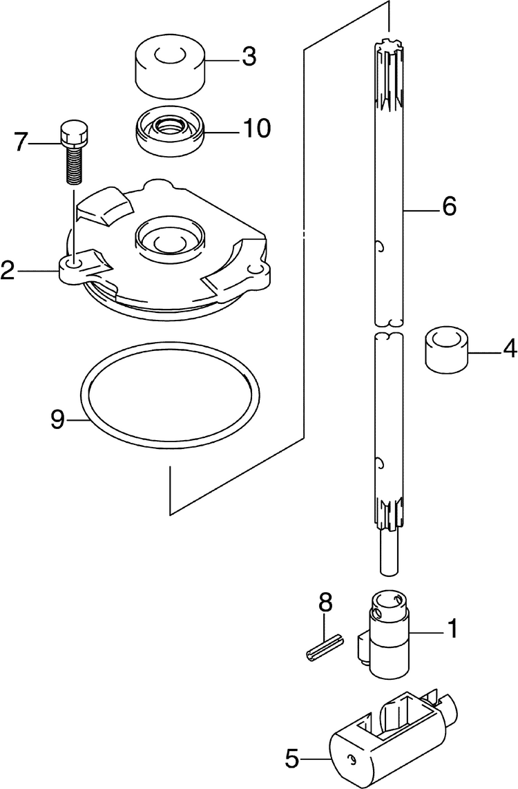 SHIFT ROD SN 032313 & Up