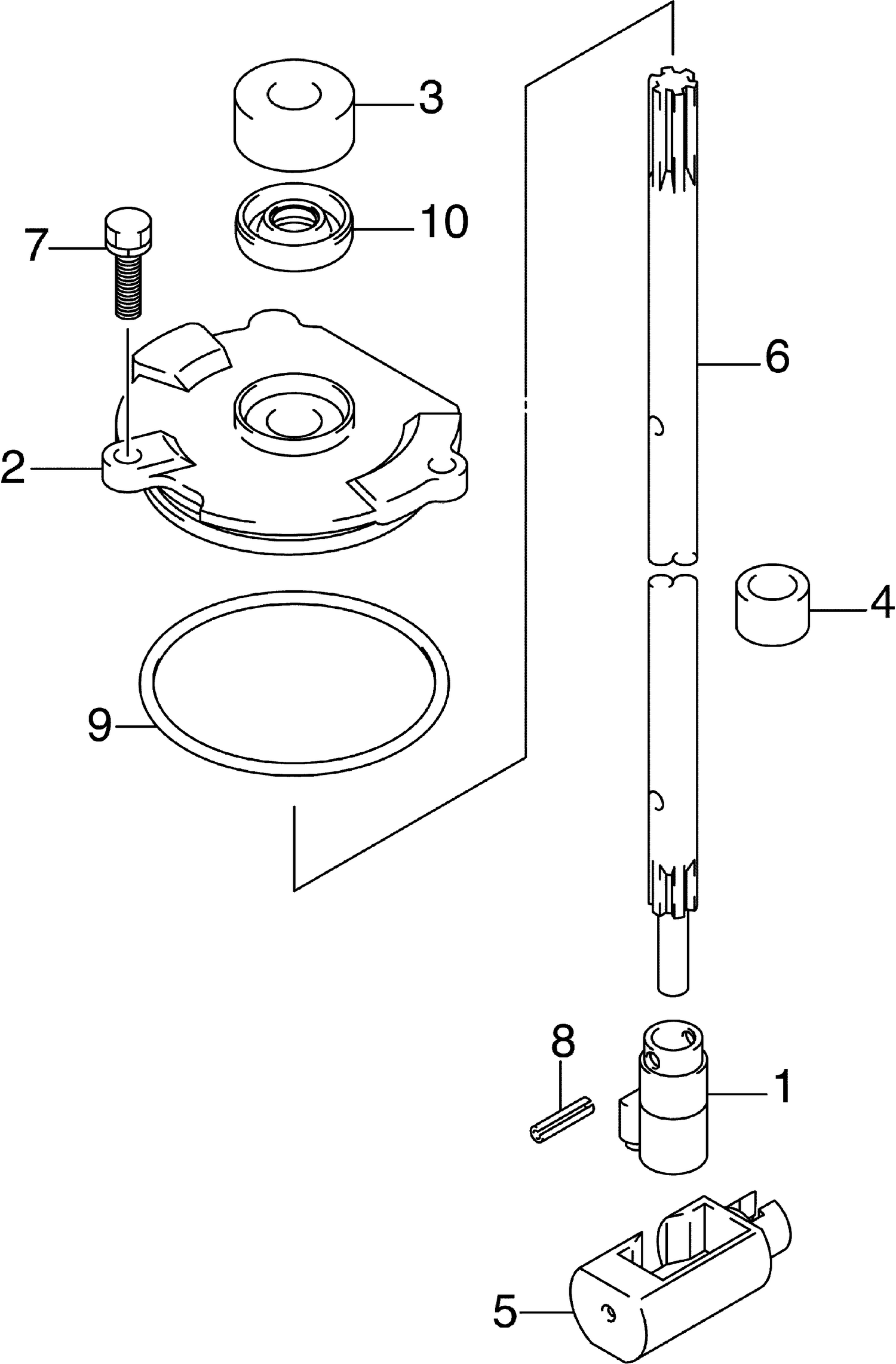 SHIFT ROD SN 032313 & Up
