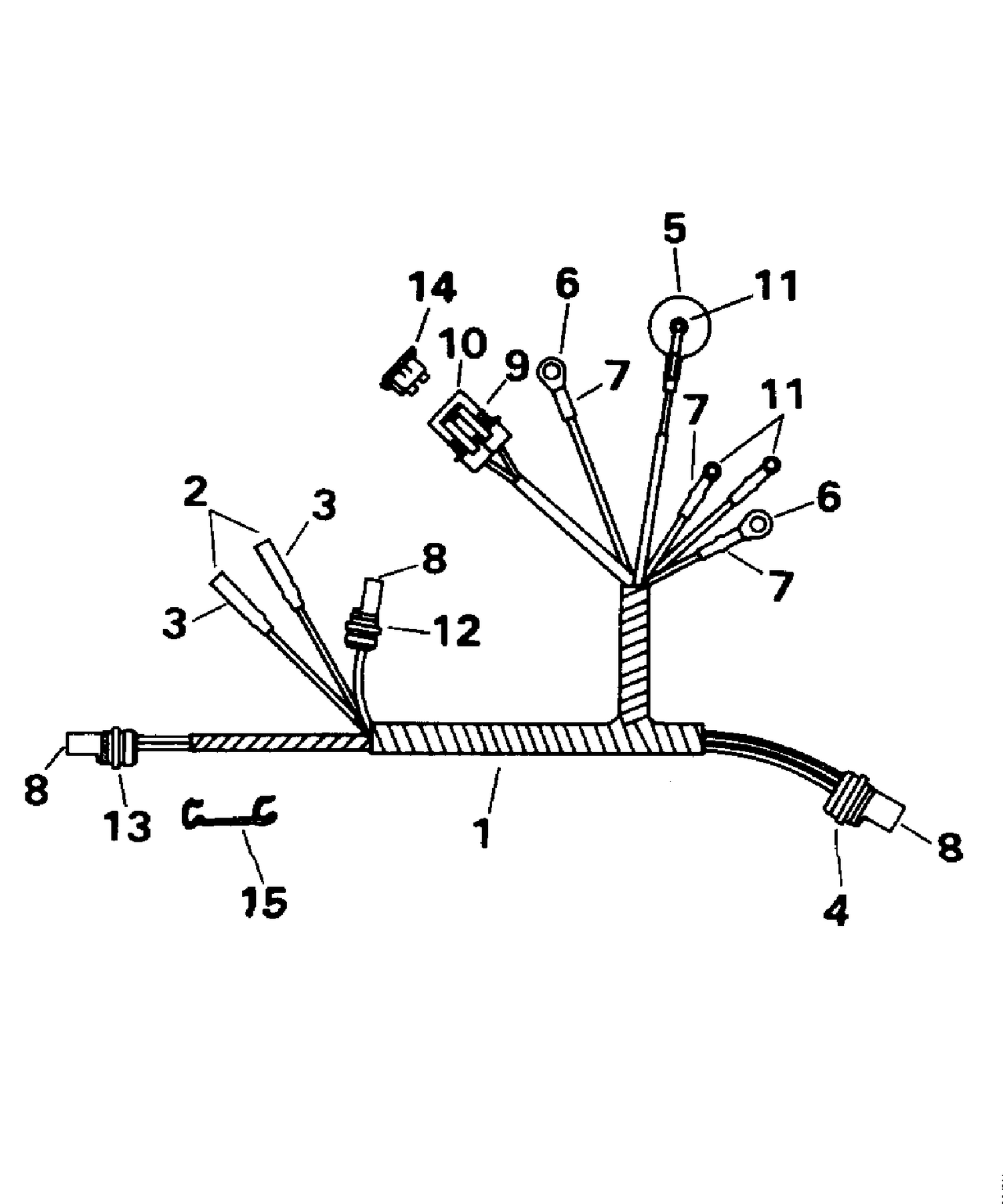 MOTOR CABLE - TE MODELS