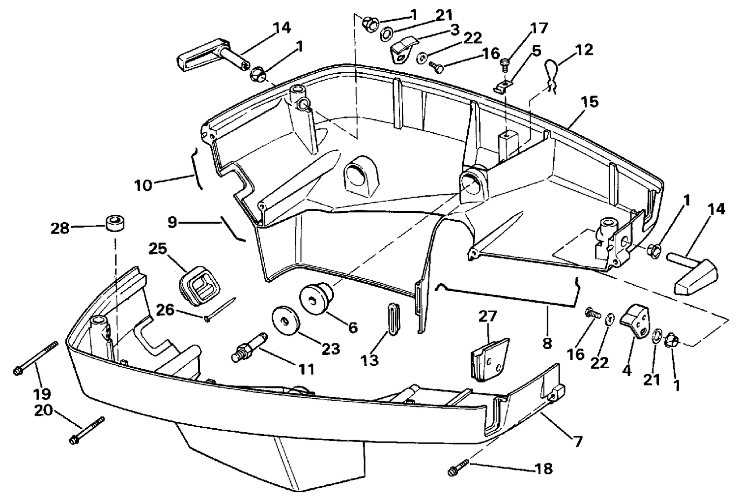 LOWER ENGINE COVER