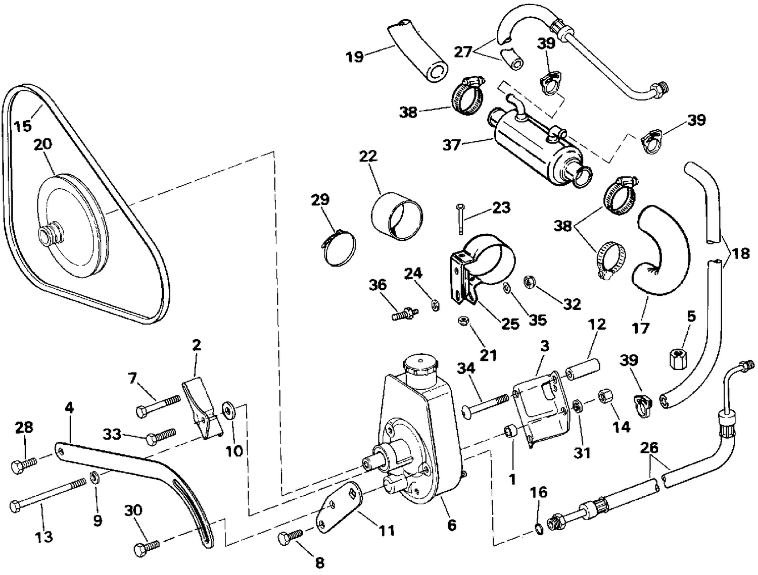 POWER STEERING PUMP