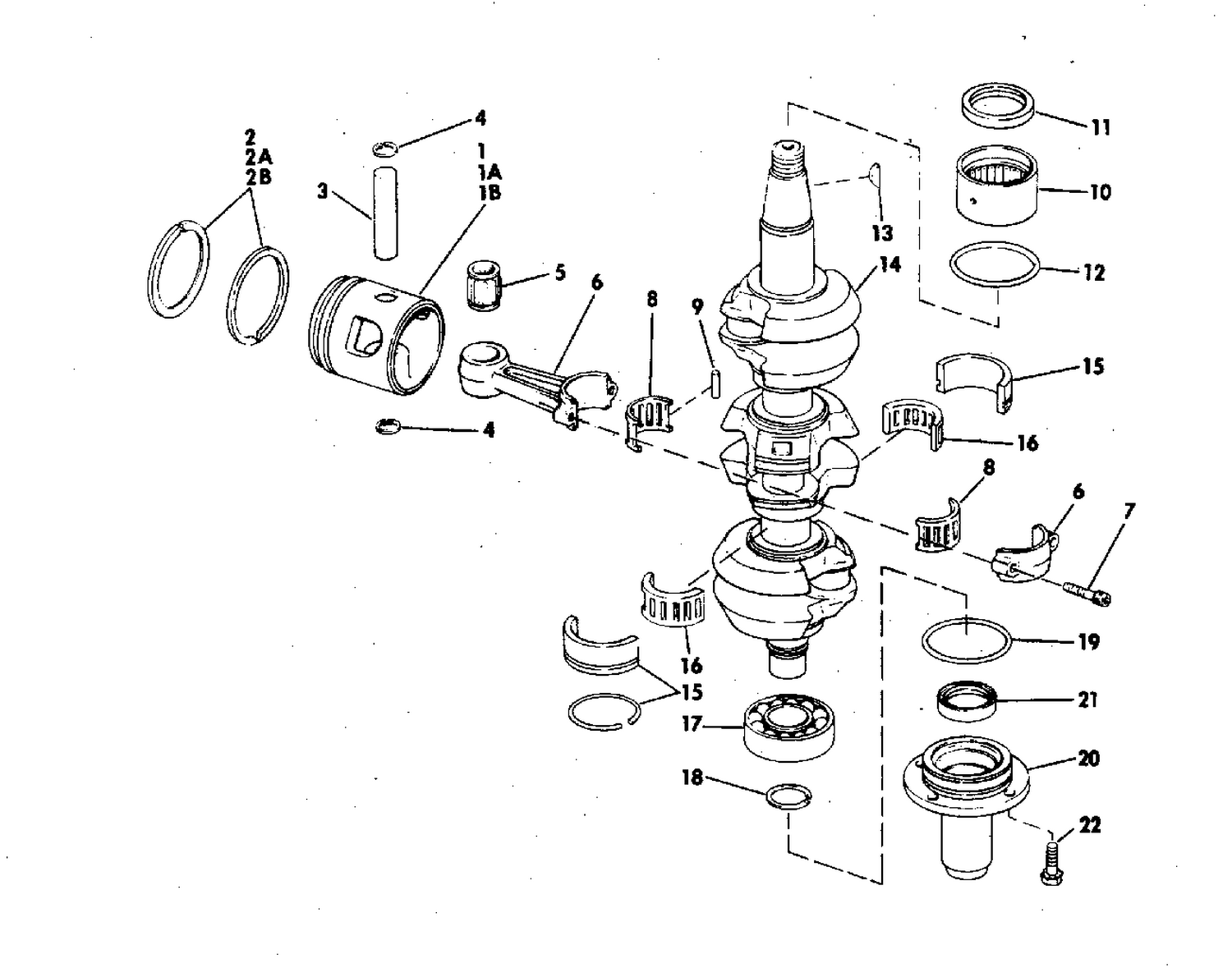 CRANKSHAFT & PISTON