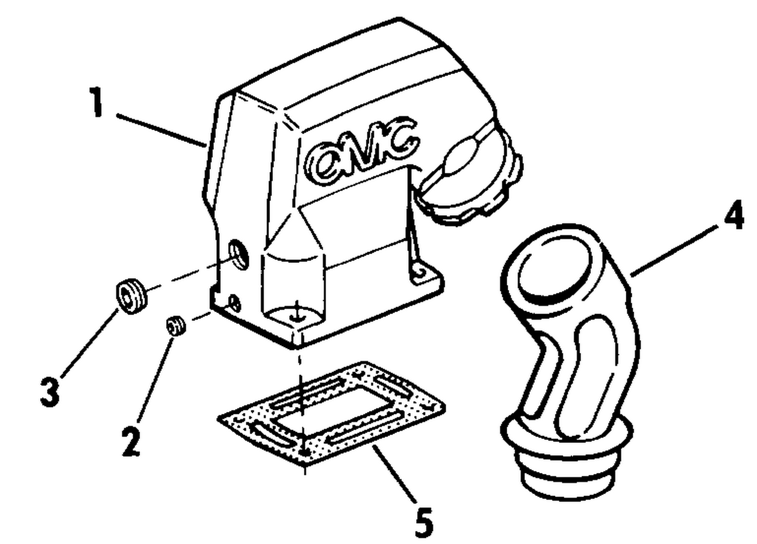 MID-RISE ELBOW KIT 5.0, 5.7 LITRE MODELS ONLY