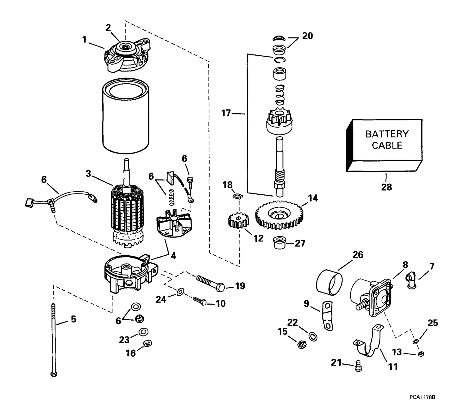 ELECTRIC STARTER & SOLENOID