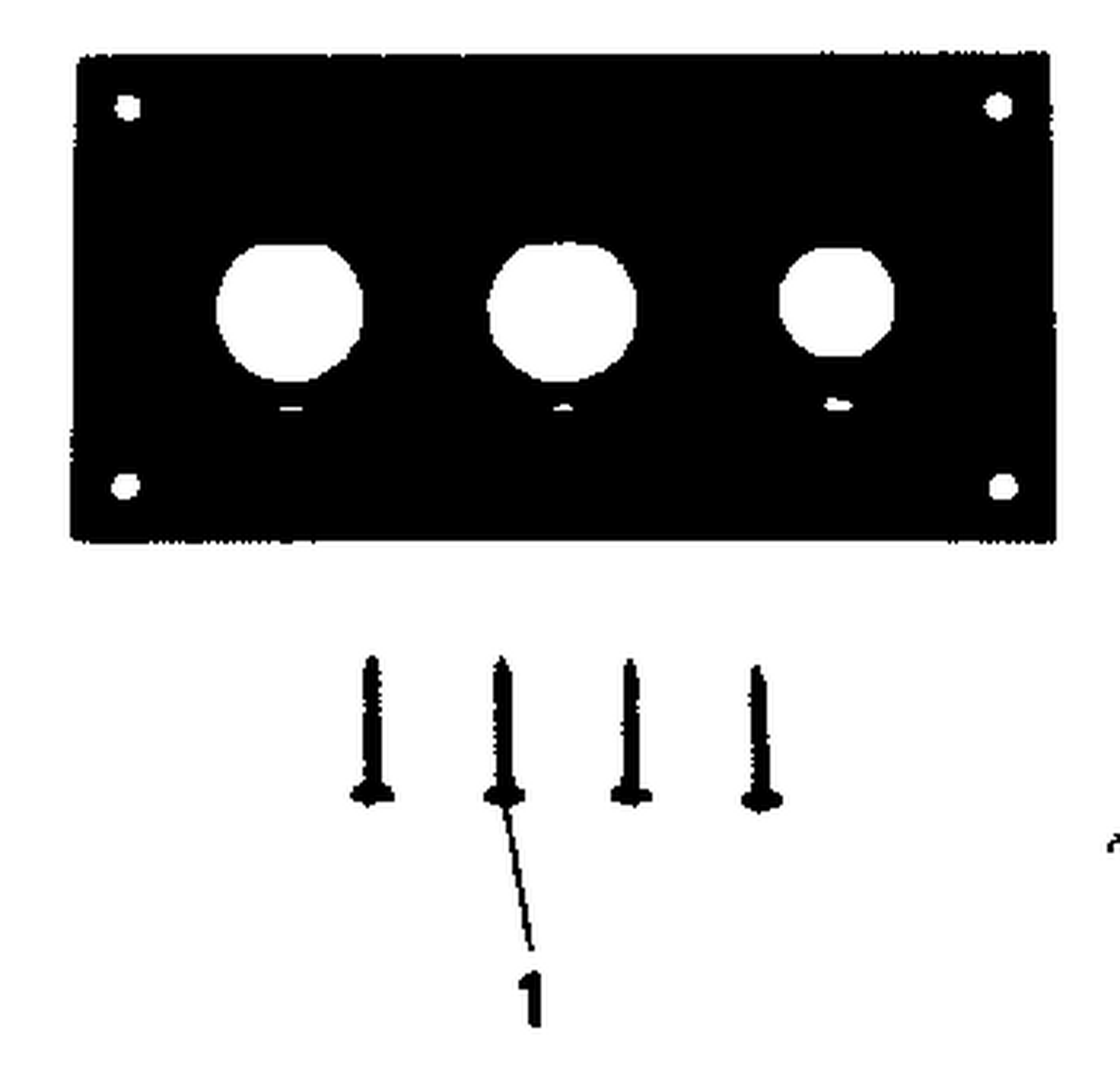 BEZEL KIT - DUAL IGNITION/CUTOFF SWITCH