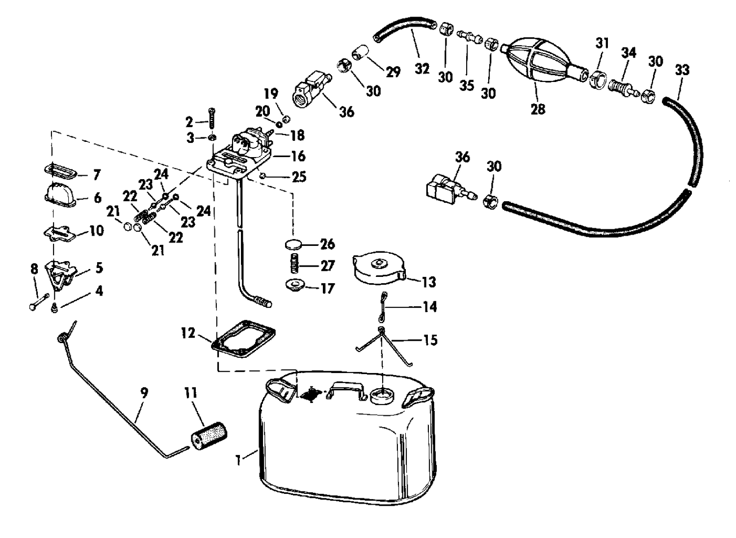 FUEL TANK - 6 GALLON