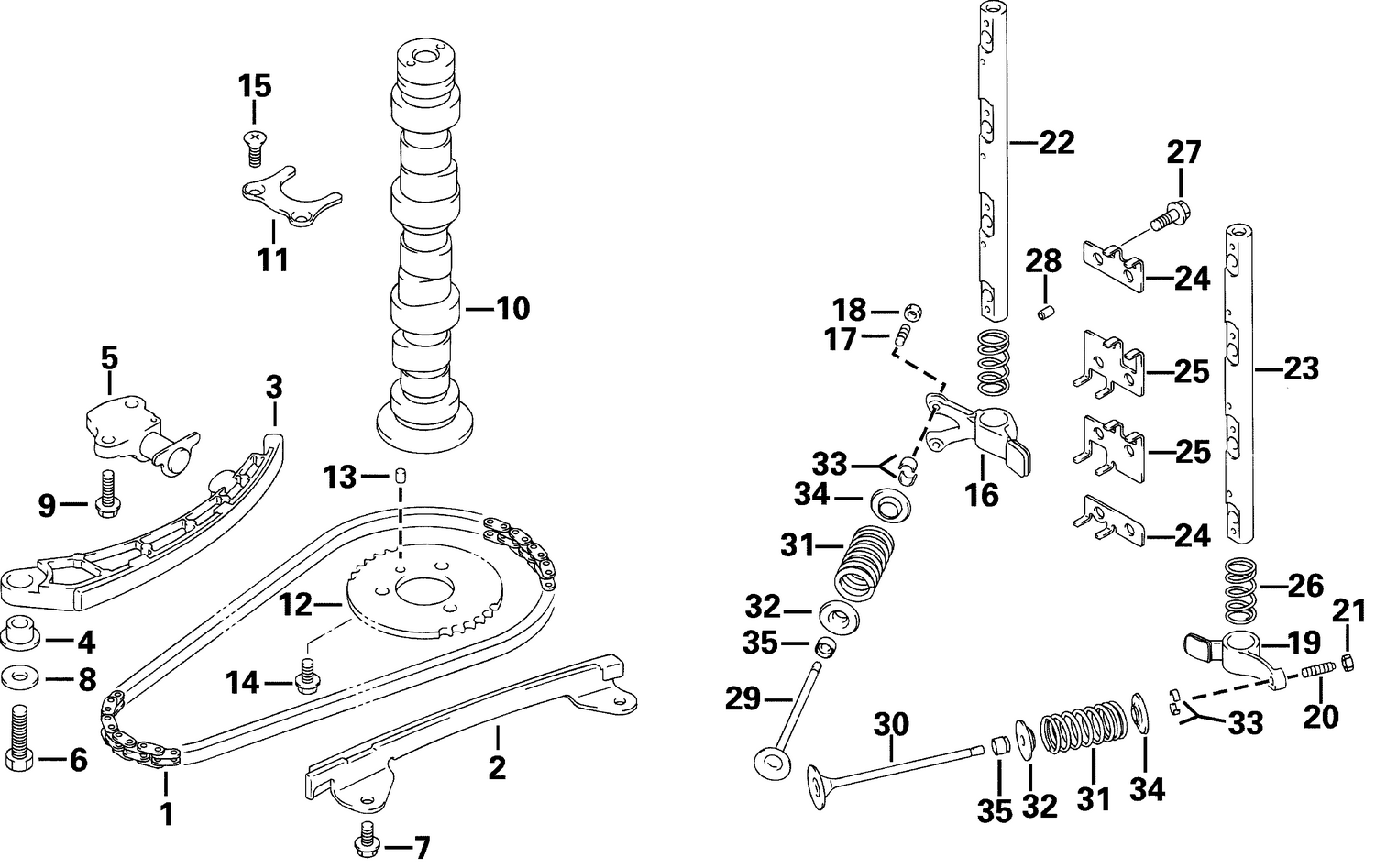 CAMSHAFT & VALVE