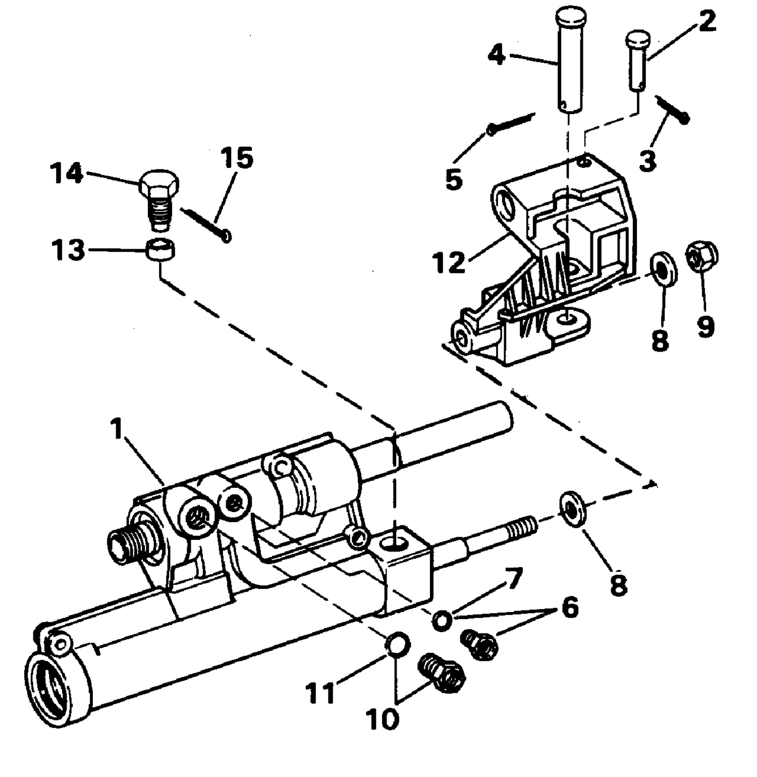 POWER STEERING CYLINDER
