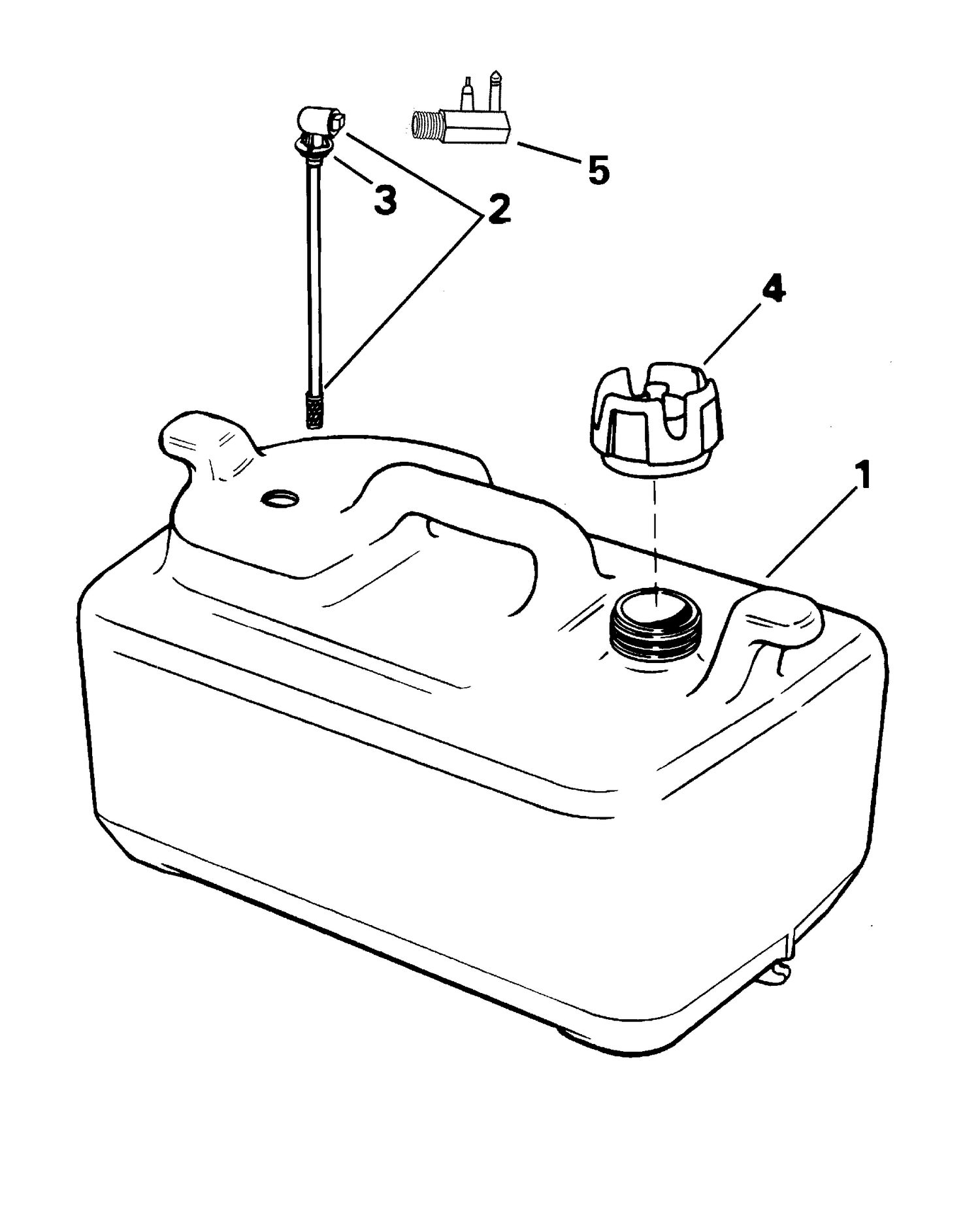 FUEL TANK - 6 GALLON