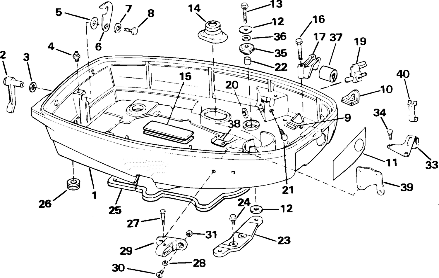LOWER ENGINE COVER