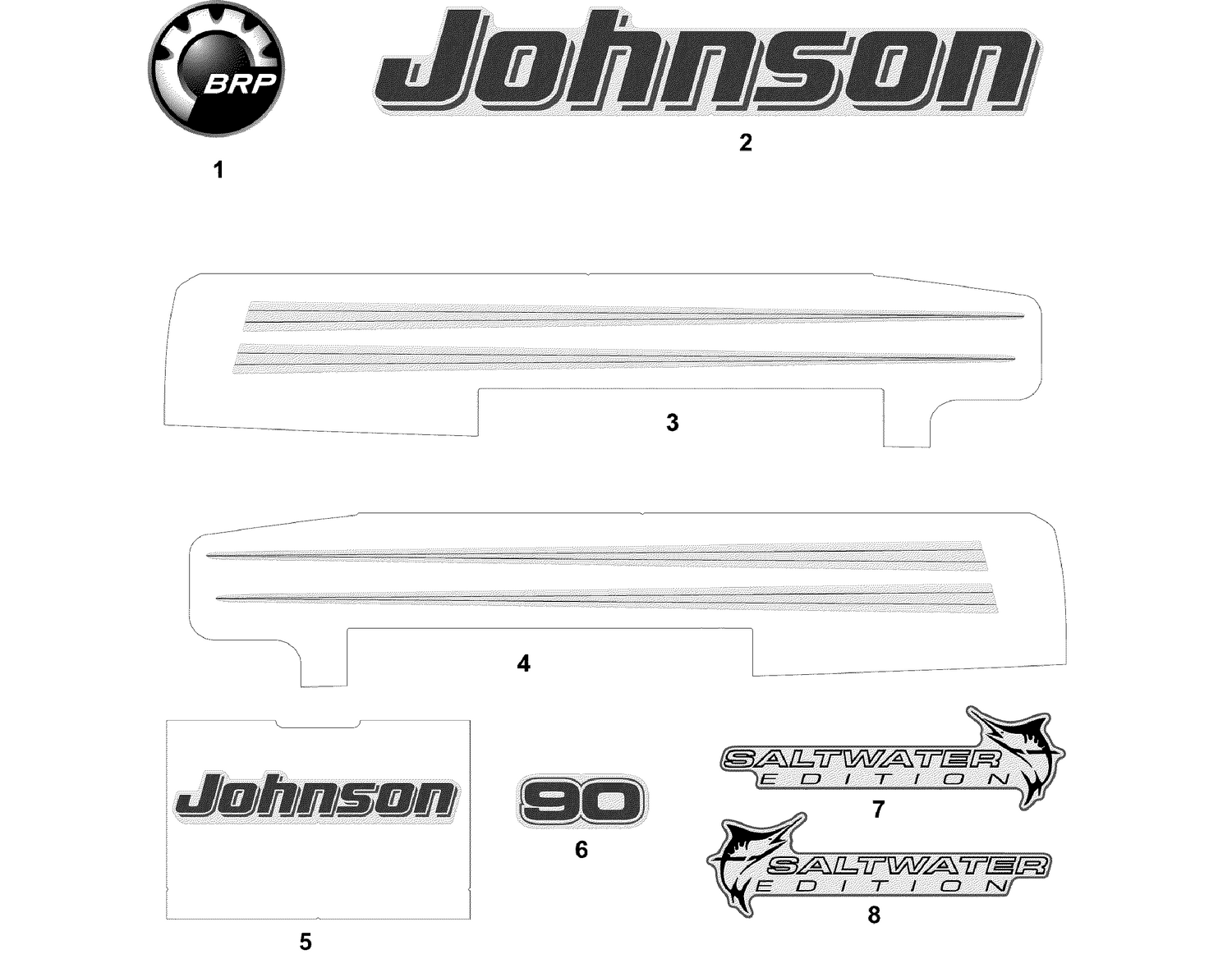 DECALS WHITE MODELS