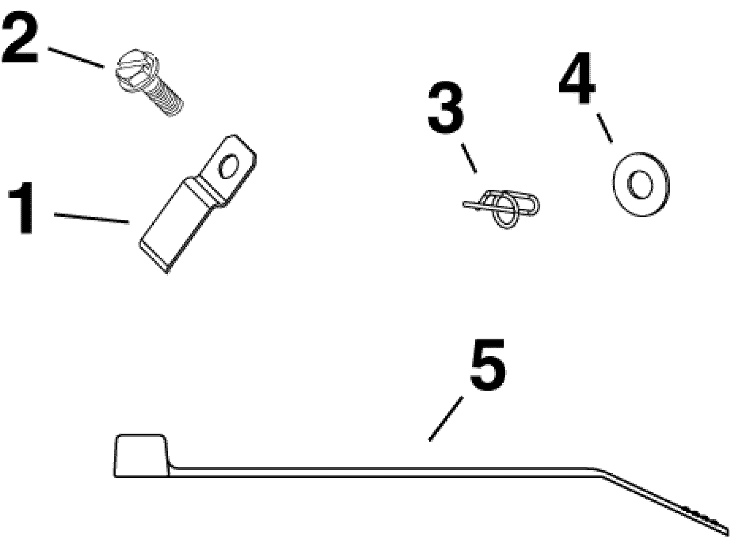 REMOTE CONTROL CONVERSION KIT - 25, 30 HP