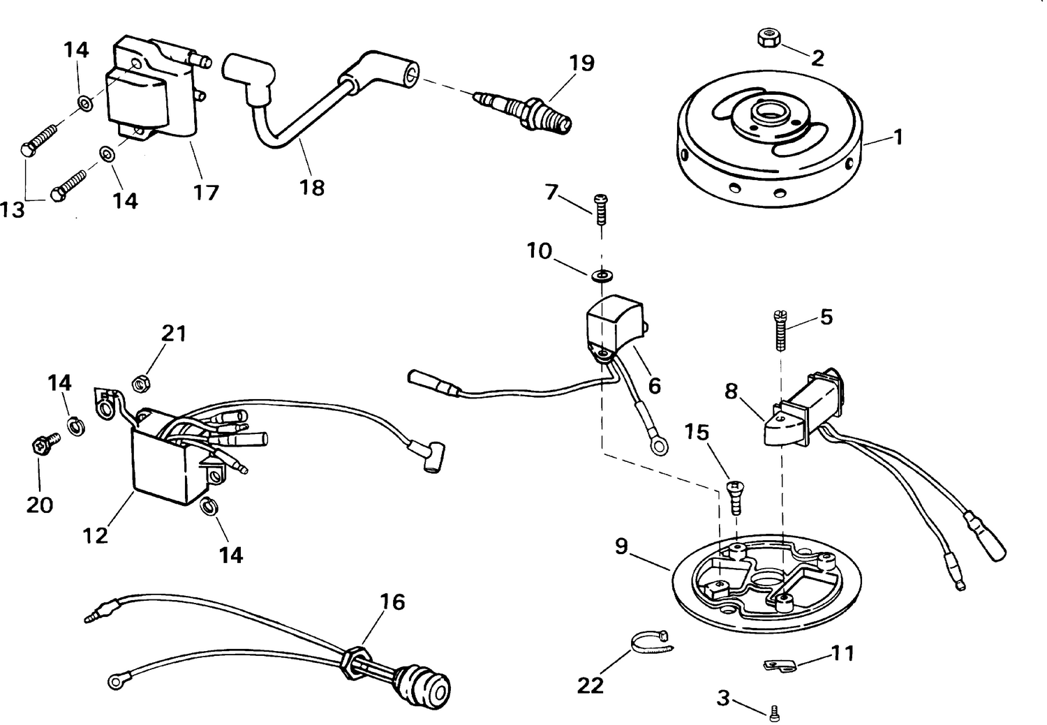 ARMATURE PLATE & COIL ASSEMBLY