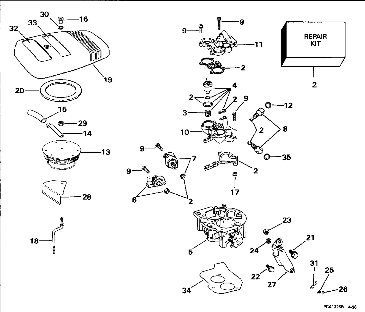 Assembly diagram