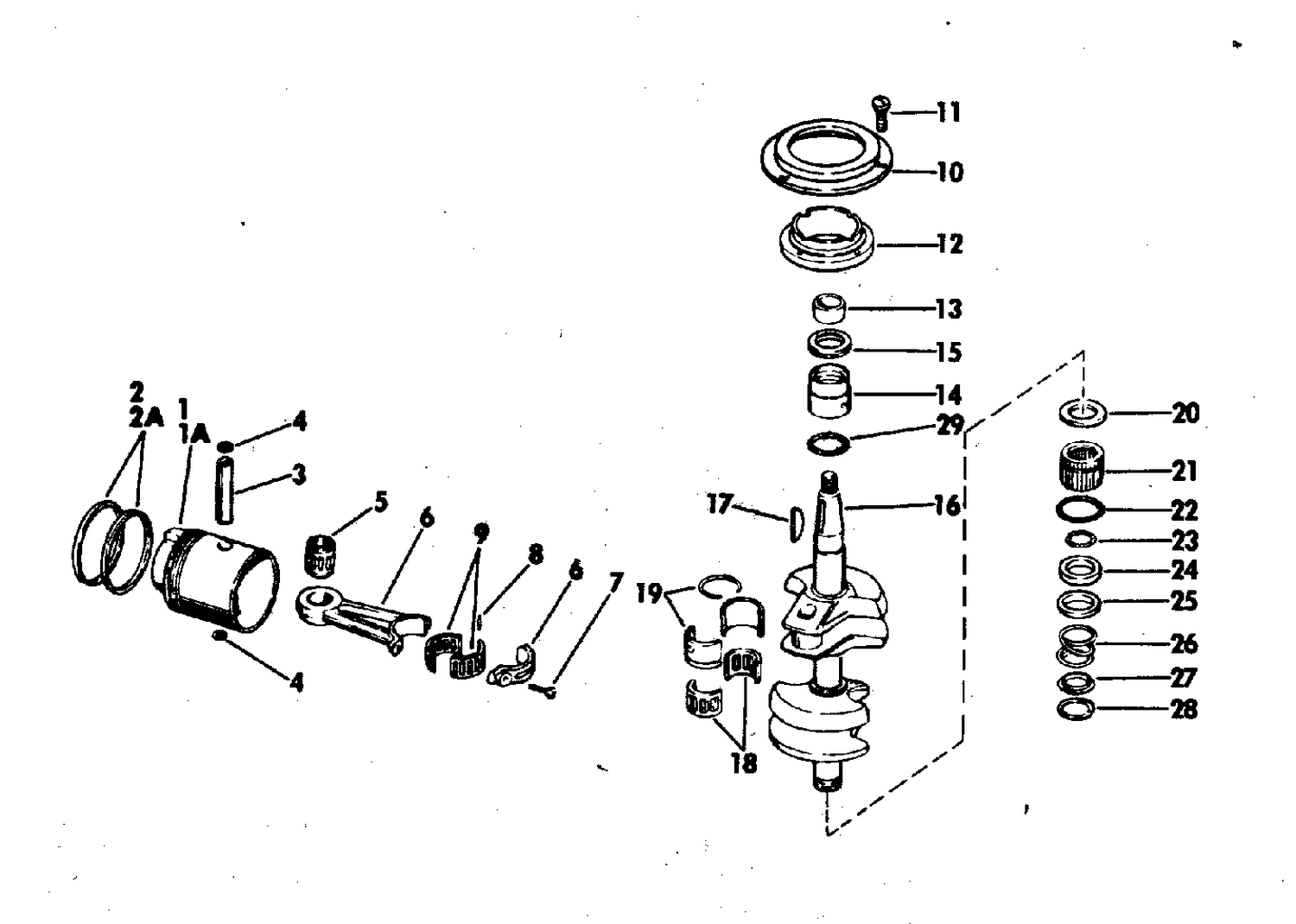 CRANKSHAFT & PISTON