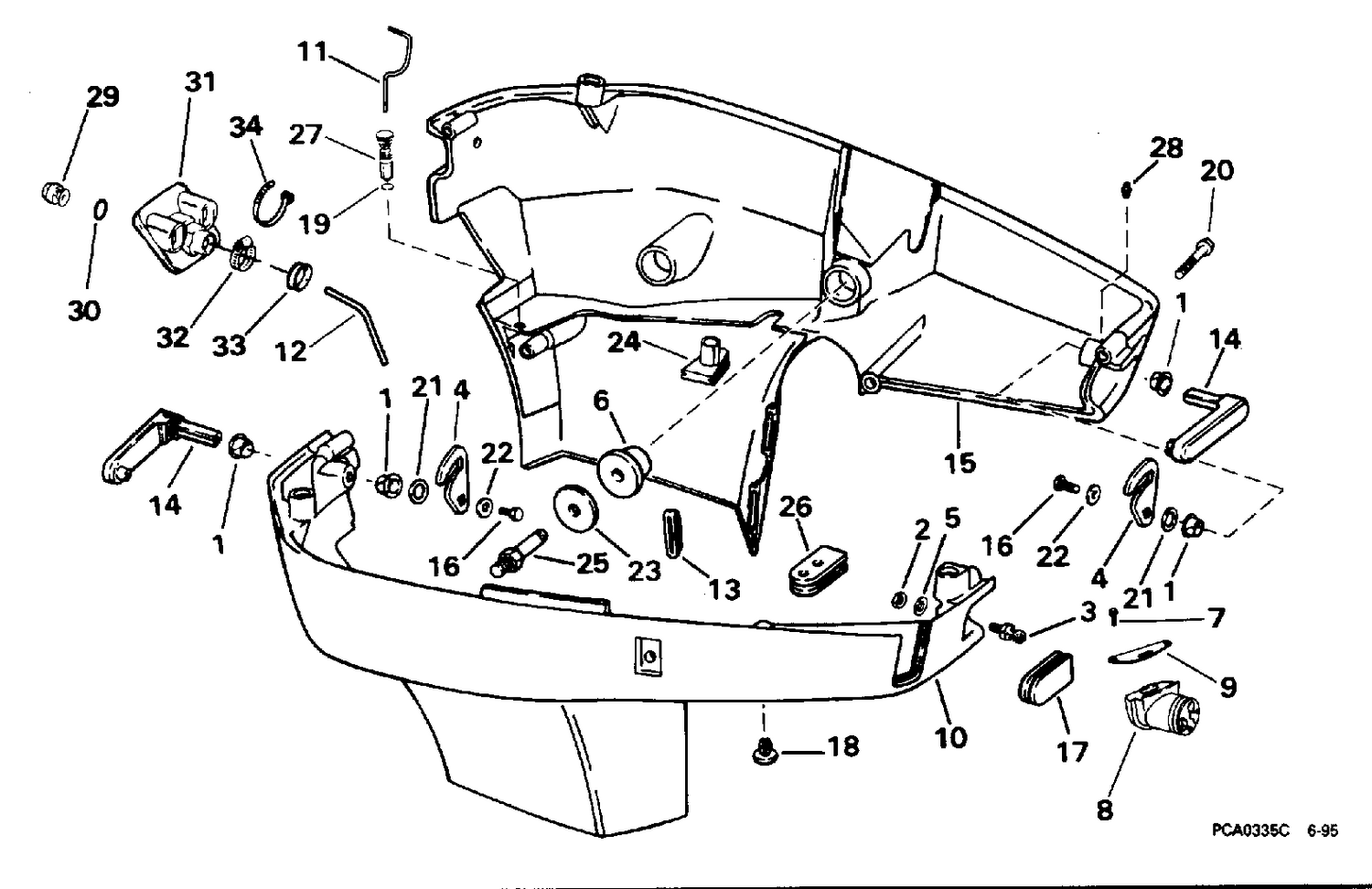 LOWER ENGINE COVER
