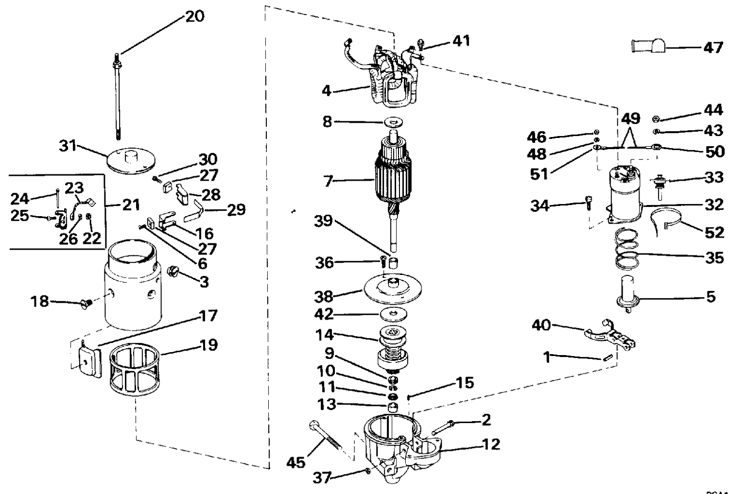 STARTER MOTOR
