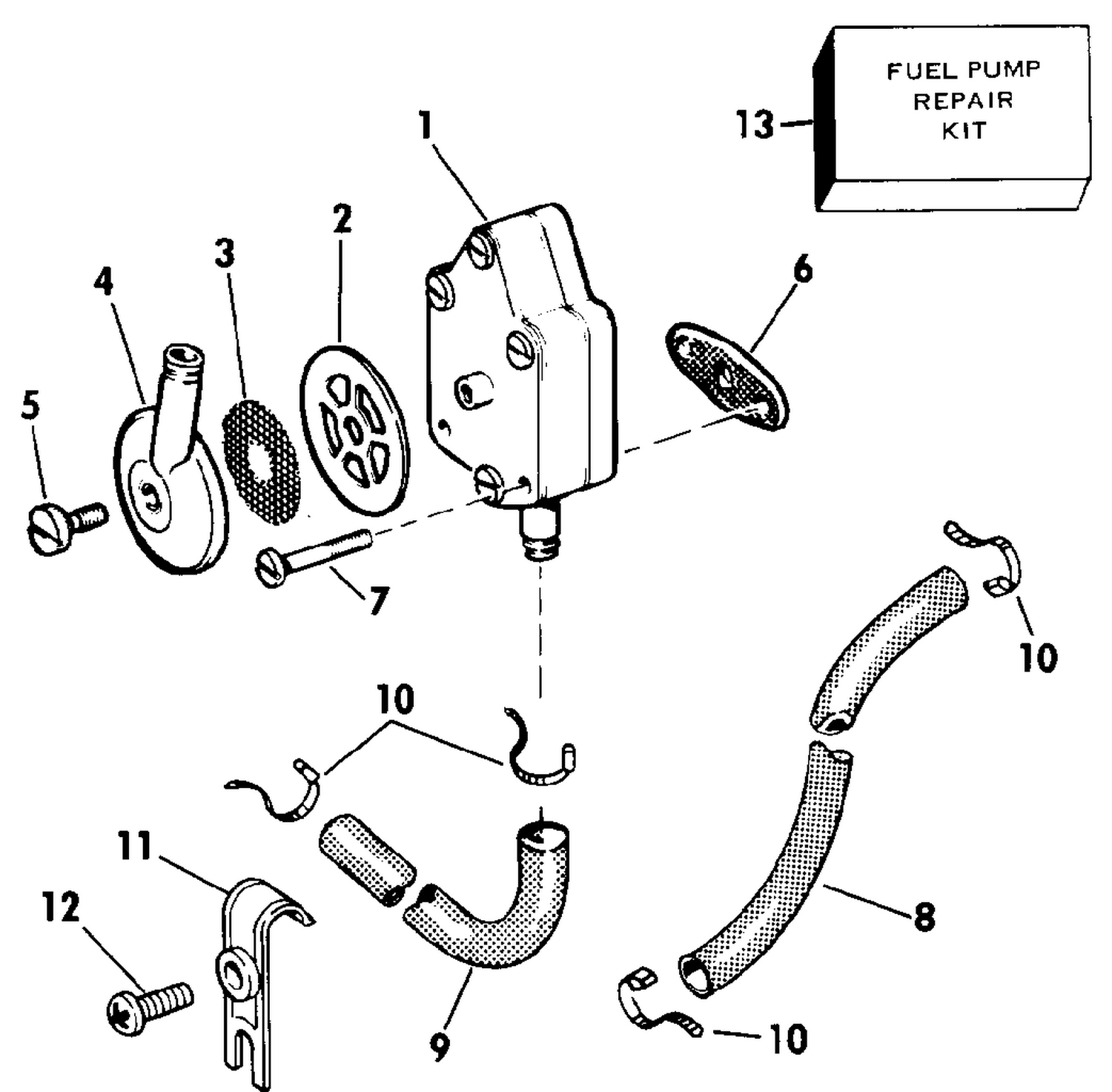 FUEL PUMP AND FILTER