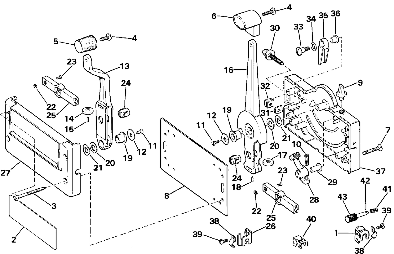 REMOTE CONTROL - SINGLE MOTOR