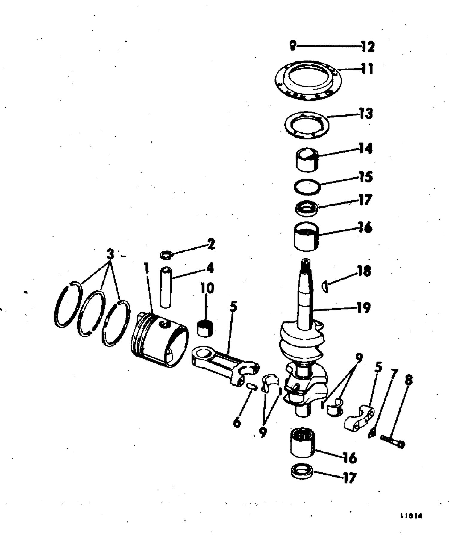 CRANKSHAFT & PISTON