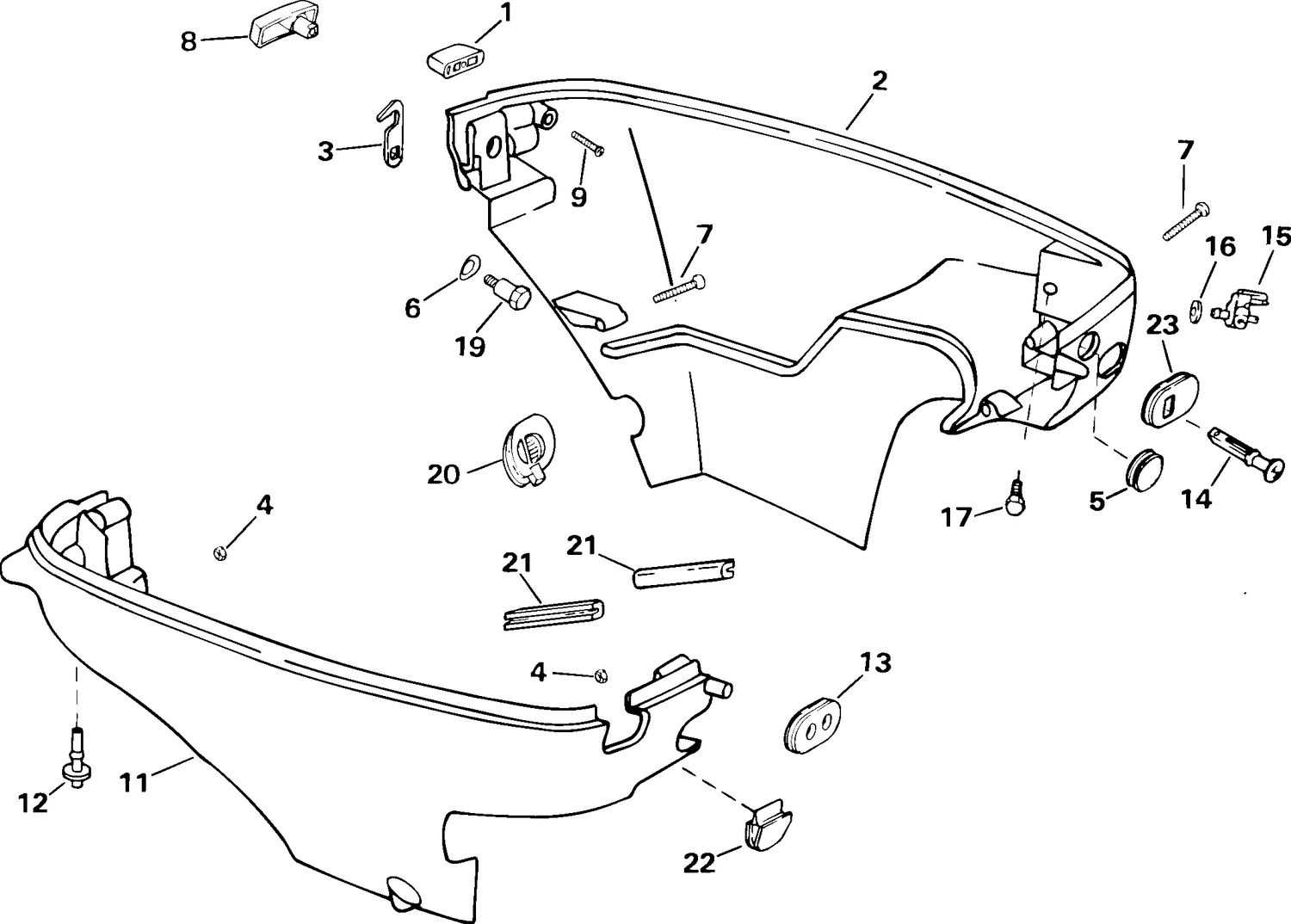 LOWER ENGINE COVER