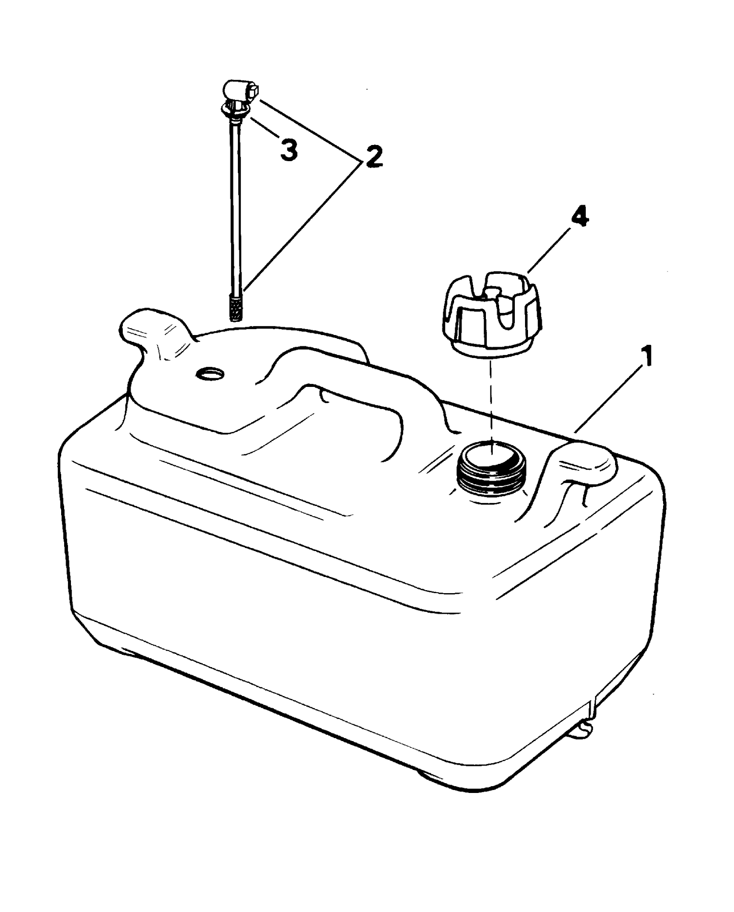 FUEL TANK - 6 GALLON