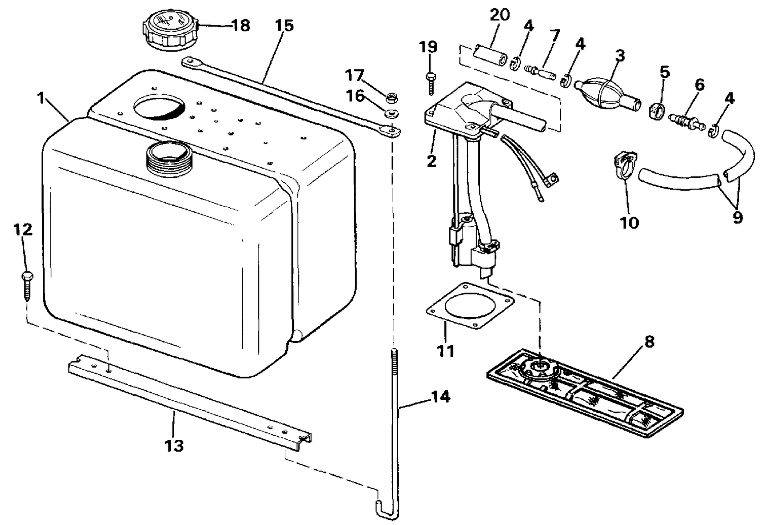 OIL TANK KIT (3 GALLON)